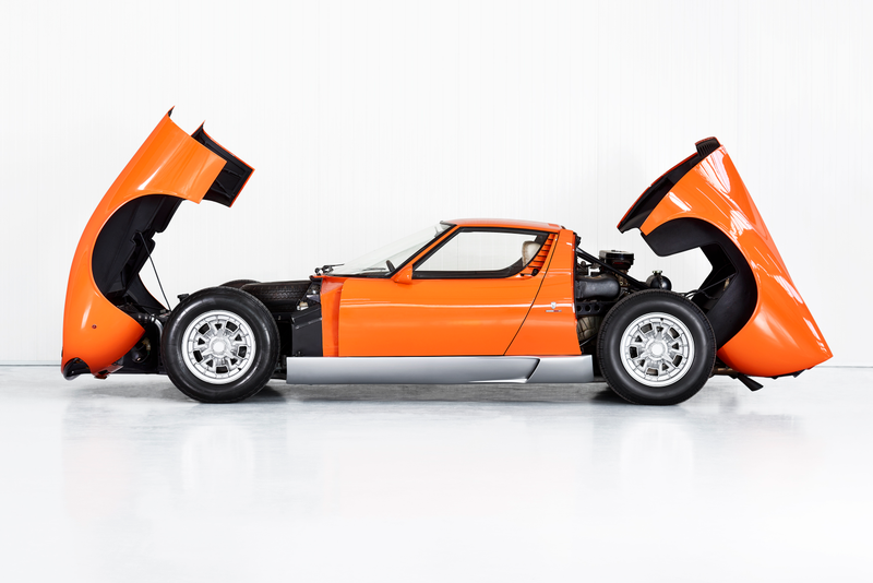 Illustration for article titled Miura in 'The Italian Job' Found After Decades in Obscurity and Restored By Lamborghini